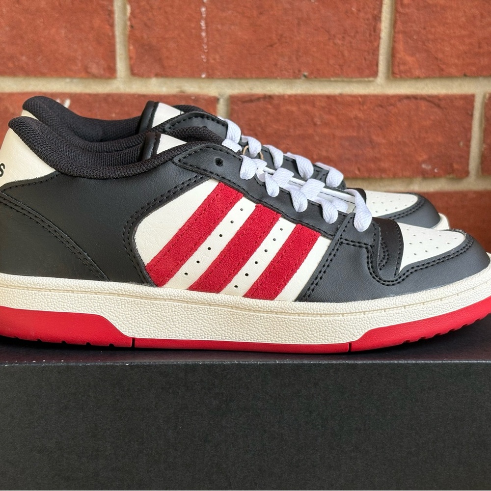 Adidas Breakstart J Red Black White Youth New Sneakers Retro Shoes